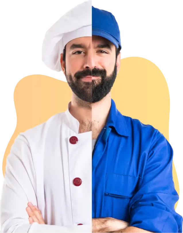 Chef and industry uniform